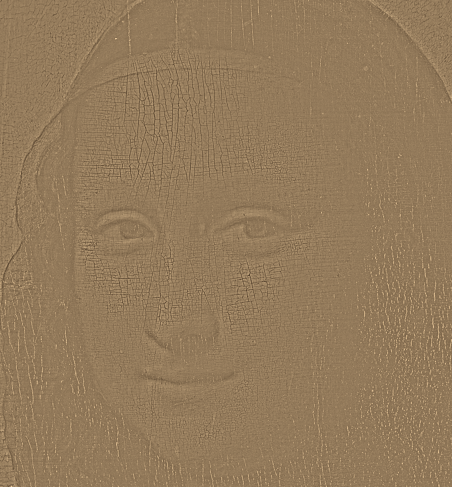 Mona Lisa high-frequency band — smile flattens