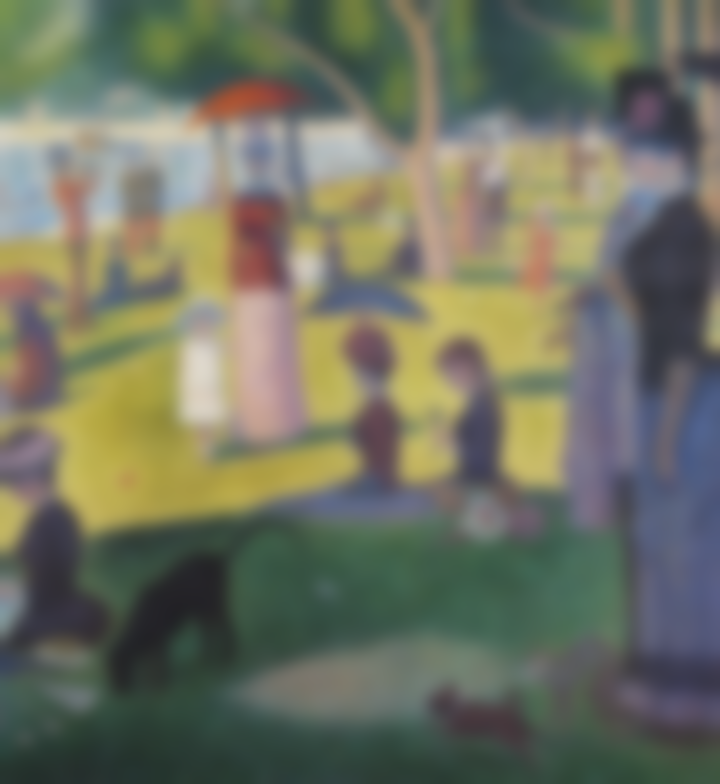 La Grande Jatte — low-frequency band where chromatic mixing happens